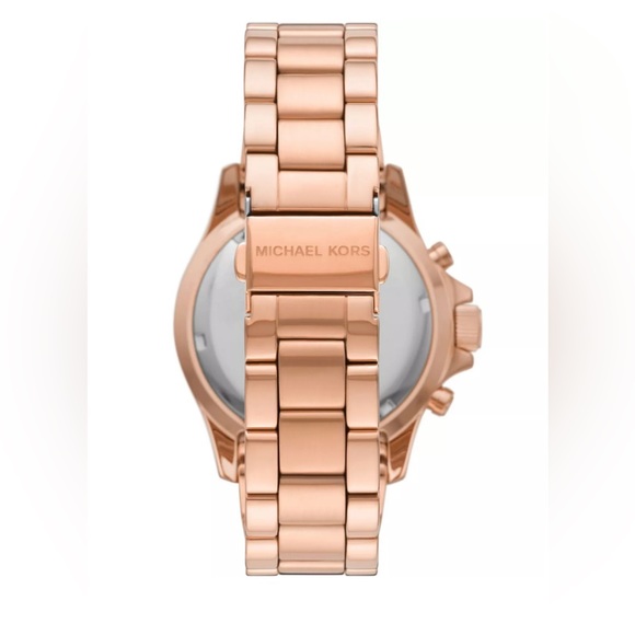 Michael Kors Everest Chronograph Quartz Crystal Black Dial Ladies Watch MK6972. - Picture 3 of 8